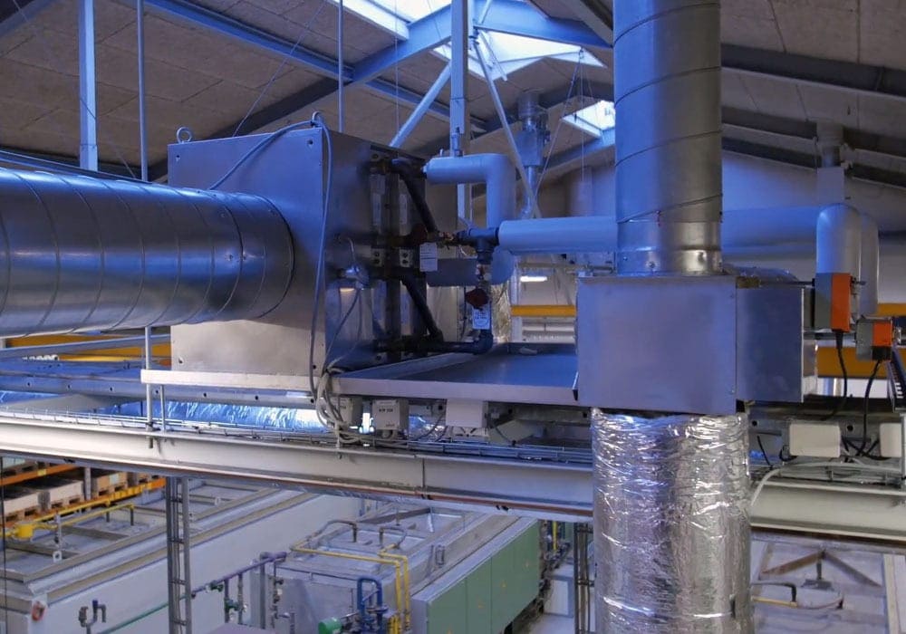 heat recovery at FJ industries